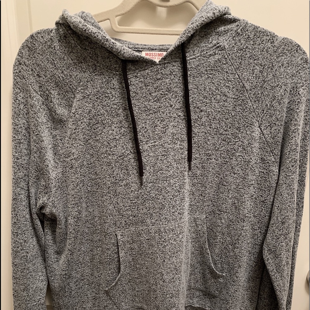 🌼fuzzy cropped lightweight sweatshirt - Picture 1 of 4